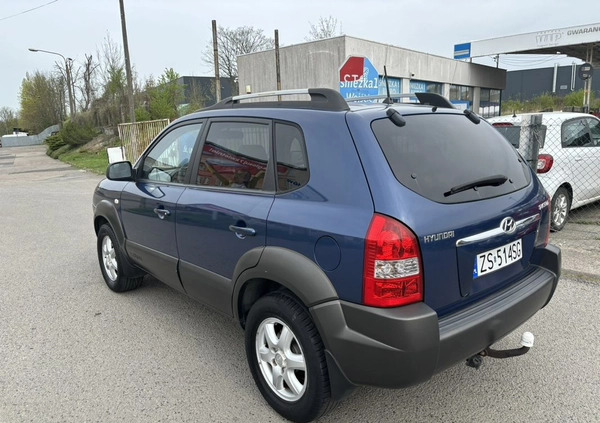 Hyundai Tucson cena 16400 przebieg: 190000, rok produkcji 2004 z Szczecin małe 407